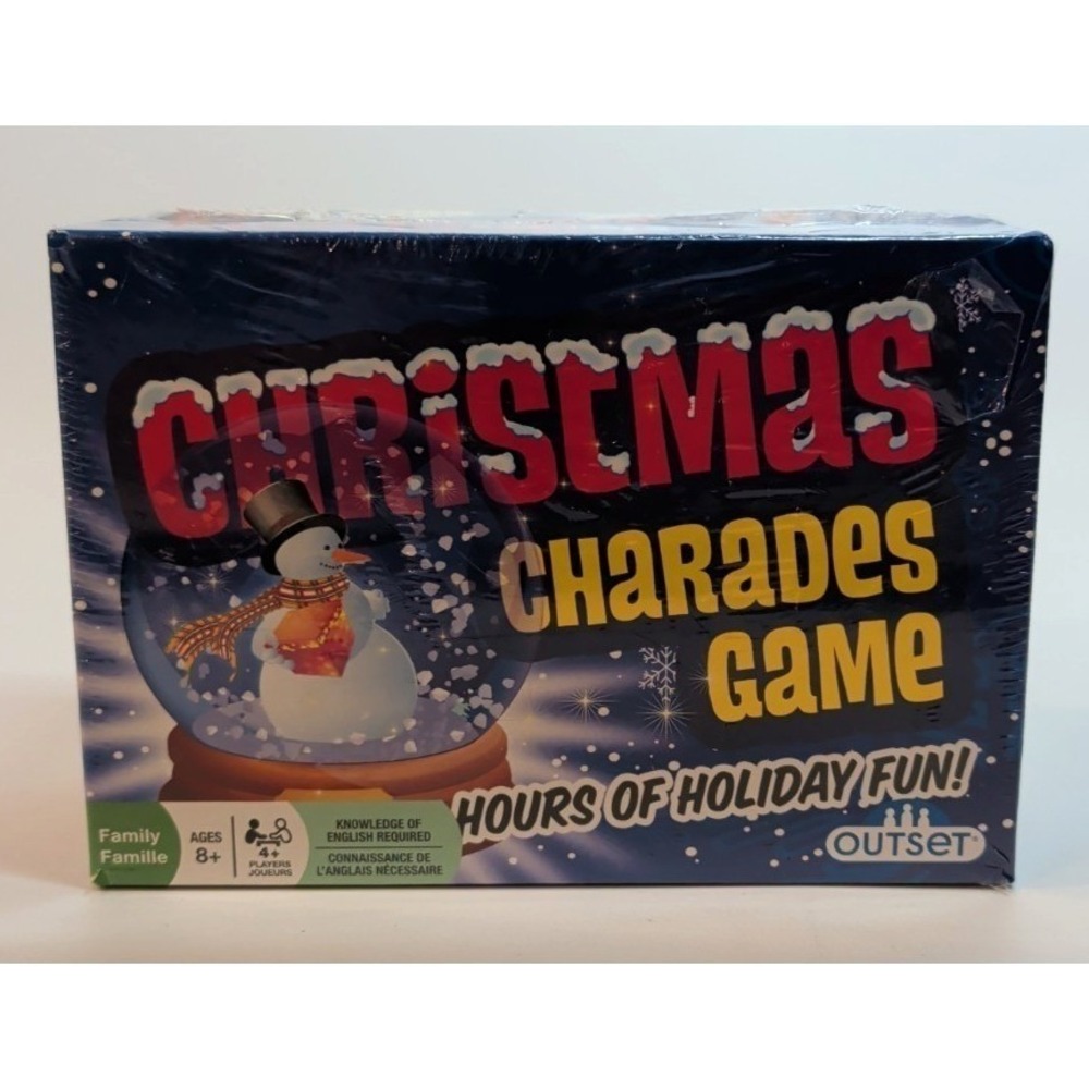 CHRISTMAS CHARADES‎ Game Ages 8+ Complete 220 Cards 2018 New / Sealed
